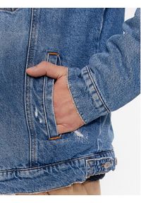Tommy Jeans Kurtka jeansowa DM0DM17471 Niebieski Regular Fit. Kolor: niebieski. Materiał: bawełna #6