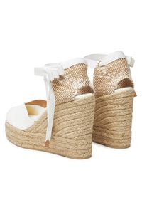 Castañer Espadryle Chiara/8ED/001 020992 Biały. Kolor: biały. Materiał: materiał #4