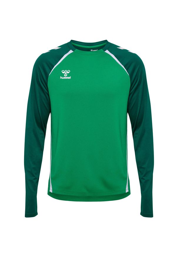 Dżersej z długim rękawem Hummel Lead 2.0. Kolor: zielony. Materiał: jersey. Długość rękawa: długi rękaw. Długość: długie. Sport: koszykówka