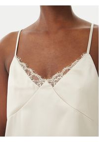 only - ONLY Top Faraya 15380254 Beżowy Regular Fit. Kolor: beżowy. Materiał: syntetyk #4