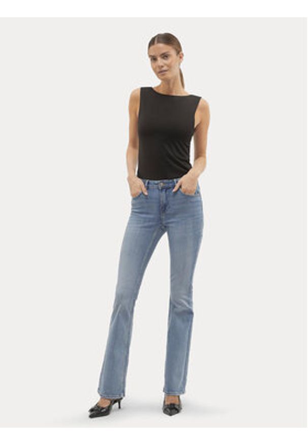 Vero Moda Jeansy Flash 10302479 Niebieski Flared Fit. Kolor: niebieski