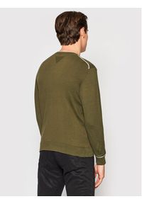 Guess Sweter Kevin M1YR53 Z2SA0 Zielony Slim Fit. Kolor: zielony. Materiał: bawełna #3