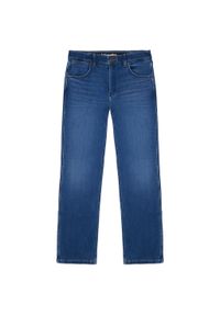 Wrangler - WRANGLER MĘSKIE SPODNIE JEANSOWE GREENSBORO AZURE SKY 112358222 W15Q017440 #4