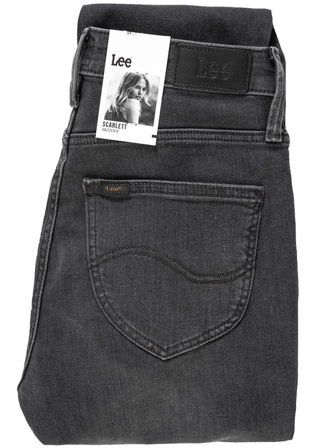 Lee - SPODNIE DAMSKIE LEE SCARLETT HIGH ZIPPER PITCH L30BYGYP 112106317. Stan: podwyższony