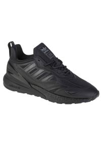 Adidas - Buty adidas Zx 2K Boost 2.0 M GZ7740 czarne. Okazja: na co dzień. Zapięcie: sznurówki. Kolor: czarny. Materiał: materiał. Szerokość cholewki: normalna. Model: Adidas ZX