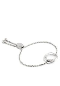 Calvin Klein Bransoletka 35000006 Srebrny. Materiał: metalowe. Kolor: srebrny #1
