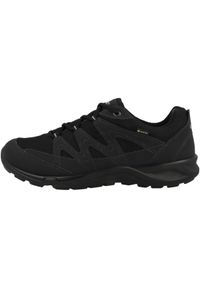 ecco - Buty do chodzenia męskie Ecco 82578451707. Zapięcie: sznurówki. Kolor: czarny. Materiał: materiał, syntetyk. Szerokość cholewki: normalna. Sport: turystyka piesza