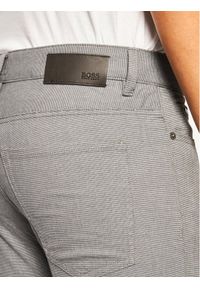 BOSS - Boss Spodnie materiałowe Delaware3-10-20 50425117 Szary Slim Fit. Kolor: szary. Materiał: materiał #6