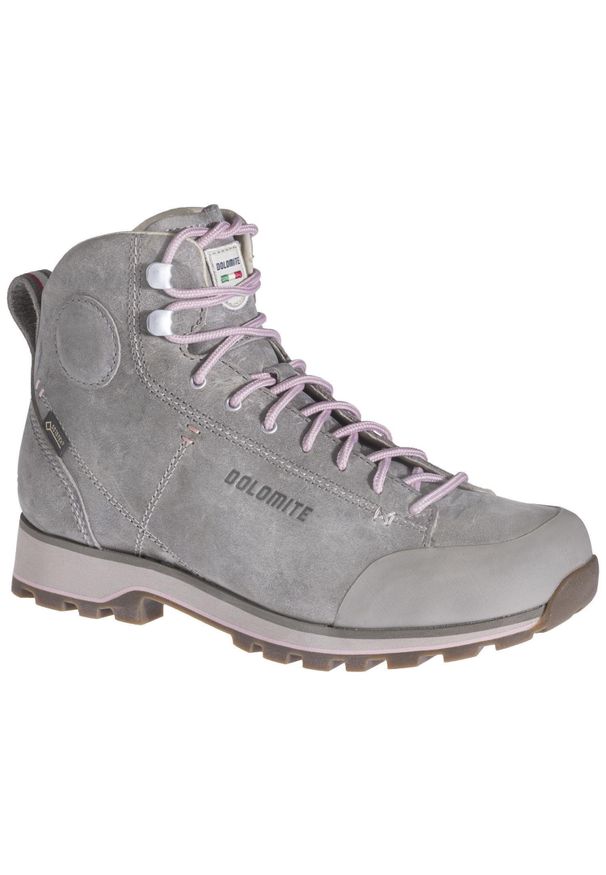 Buty trekkingowe damskie Dolomite Cinquantaquattro High FG GTX. Kolor: szary