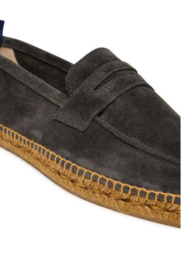 Castañer Espadryle Nacho T/186 23417 Szary. Kolor: szary. Materiał: zamsz, skóra