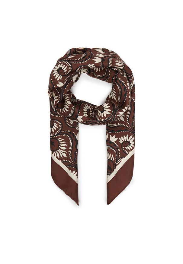 Chusta Weekend Max Mara. Kolor: brązowy