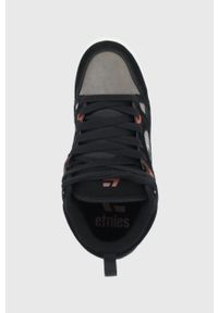 Etnies Buty Agron kolor czarny. Nosek buta: okrągły. Zapięcie: sznurówki. Kolor: czarny. Materiał: guma. Szerokość cholewki: normalna #2