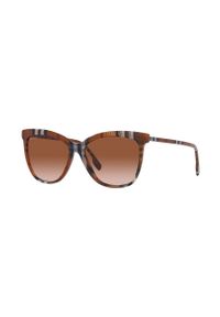 Burberry okulary przeciwsłoneczne damskie kolor brązowy. Kolor: brązowy #3