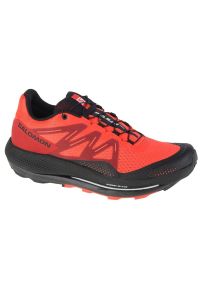 salomon - Buty Salomon Pulsar Trail M 416029 czerwone. Kolor: czerwony. Materiał: guma, syntetyk. Szerokość cholewki: normalna