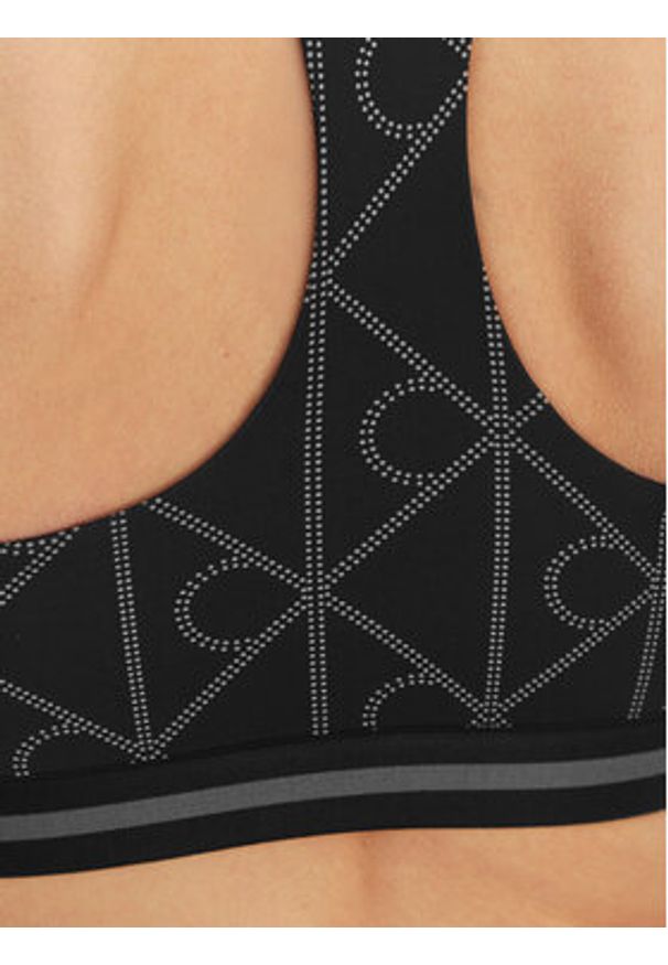 Calvin Klein Performance Biustonosz sportowy Icon LVGWS6K347 Czarny. Kolor: czarny. Materiał: syntetyk