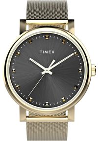 Zegarek Timex Zegarek damski Timex TW2W19500 złoty. Kolor: złoty #1
