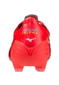 Buty Mizuno Morelia Alpha Elite Md M P1GA236264 czerwone. Kolor: czerwony. Szerokość cholewki: normalna. Sport: piłka nożna #3