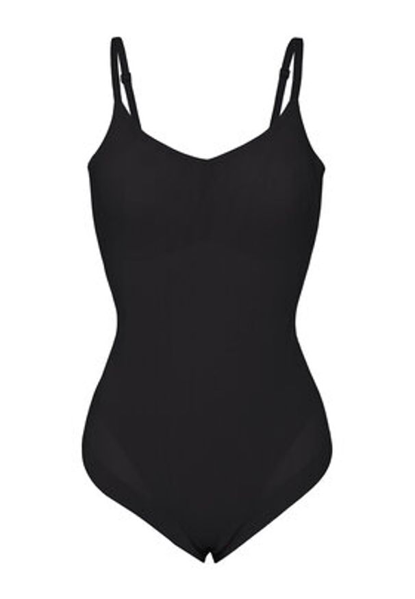 Calvin Klein Underwear Kombinezon modelujący LV00QF8295 Czarny. Kolor: czarny. Materiał: syntetyk