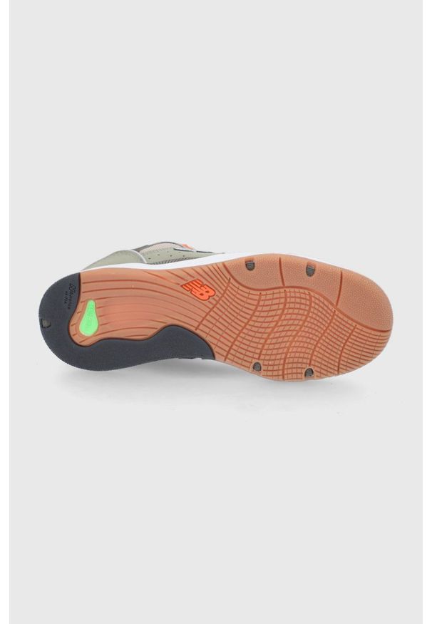 New Balance buty NM1010GM kolor zielony. Nosek buta: okrągły. Zapięcie: sznurówki. Kolor: zielony. Materiał: materiał, guma. Sport: bieganie, fitness