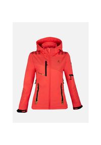 Damska kurtka wodoodporna Aulp Fecla. Kolor: różowy, pomarańczowy, wielokolorowy #1