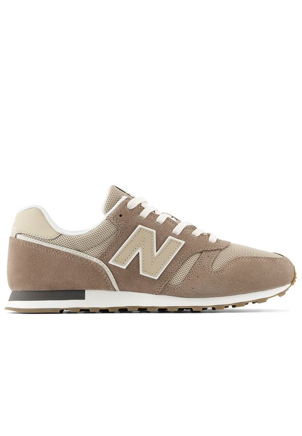 Buty unisex New Balance M3737WA - beżowe. Kolor: beżowy. Materiał: guma, zamsz. Szerokość cholewki: normalna. Model: New Balance 373