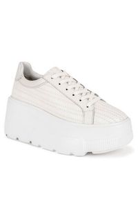 Badura Sneakersy CASI-01W1-004 Biały. Kolor: biały