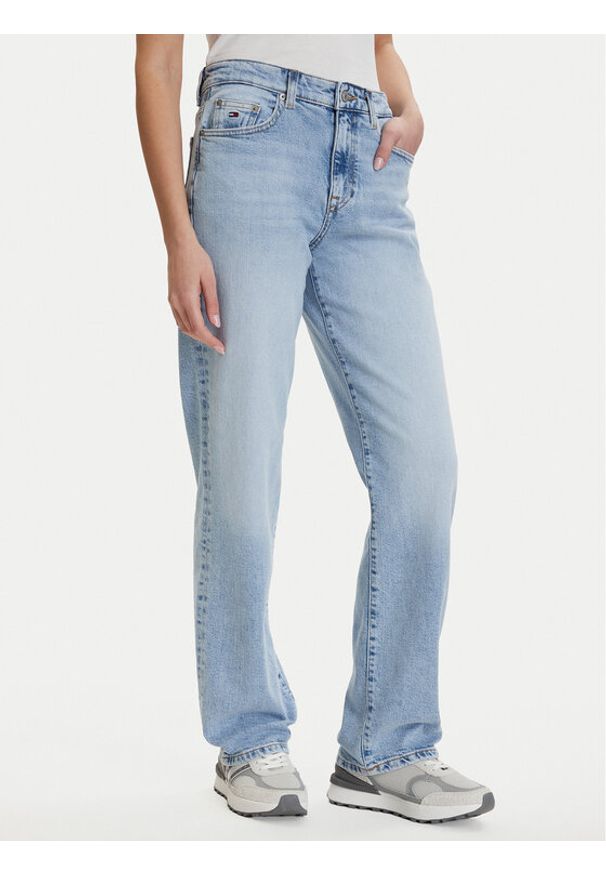 Tommy Jeans Jeansy DW0DW22987 Niebieski Regular Fit. Kolor: niebieski