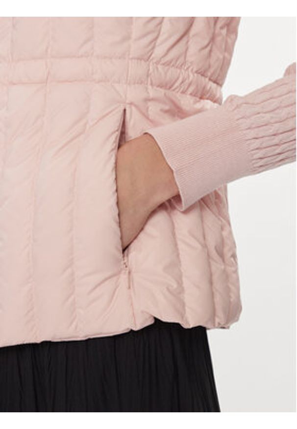 TOMMY HILFIGER - Tommy Hilfiger Bezrękawnik Feminine Lw Down Vest WW0WW40485 Różowy Slim Fit. Kolor: różowy. Materiał: syntetyk. Długość rękawa: bez rękawów