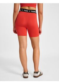 Szorty damskie Hummel Pulse Mid. Kolor: czerwony, wielokolorowy, brązowy. Sport: fitness
