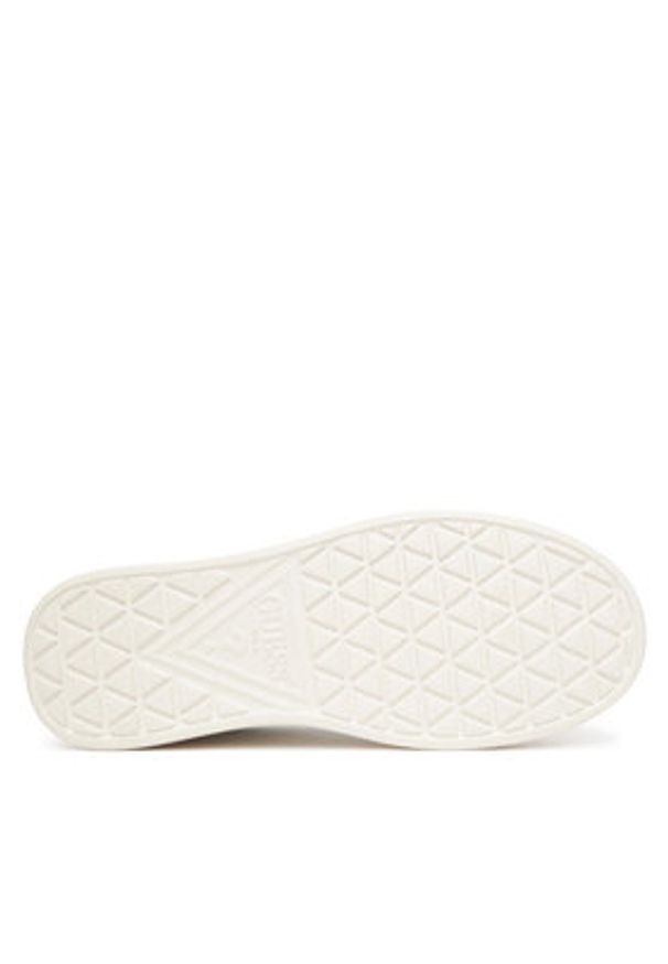Guess Sneakersy FMFPLA LEA12 Biały. Kolor: biały. Materiał: skóra