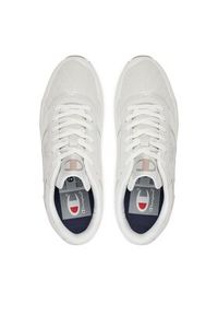 Champion Sneakersy Run 85 Net Low Cut Shoe S11676-CHA-WW001 Biały. Kolor: biały. Materiał: skóra. Sport: bieganie #4