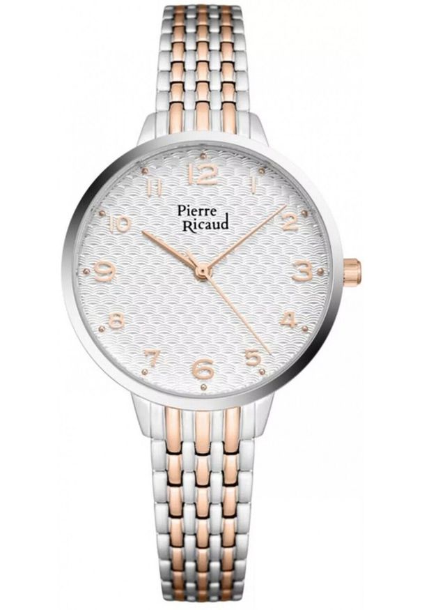 Zegarek damski Pierre Ricaud P21034.R1R3Q srebrny. Kolor: srebrny