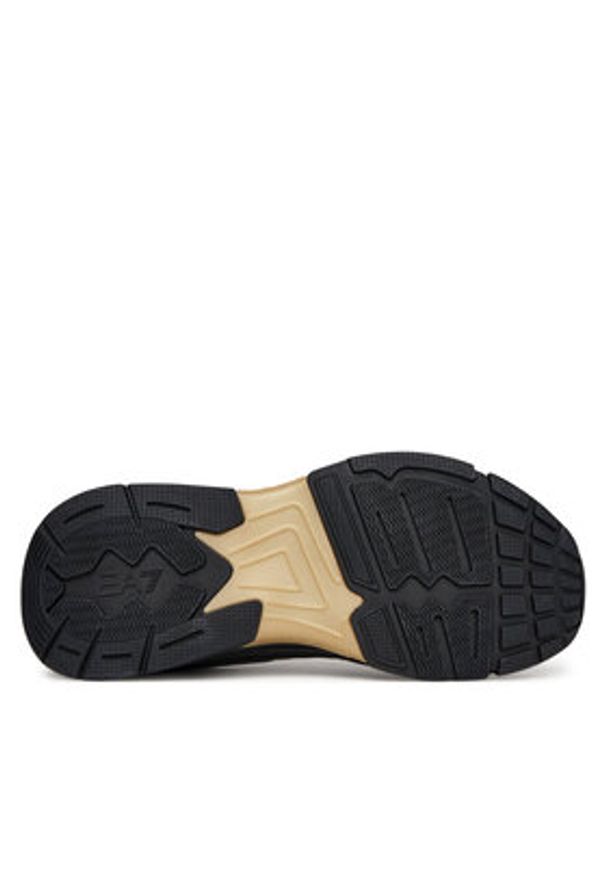 EA7 Emporio Armani Sneakersy X8X249 XK446 U106 Czarny. Kolor: czarny. Materiał: skóra