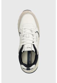 Pepe Jeans sneakersy JOY LEATHER M kolor biały PMS31014. Nosek buta: okrągły. Zapięcie: sznurówki. Kolor: biały #4