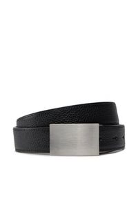 Jack & Jones - Jack&Jones Pasek Męski 12246672 Czarny. Kolor: czarny. Materiał: skóra #4