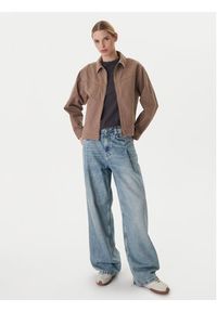 RVCA Kurtka jeansowa Dayshift II 23B153503 Beżowy Regular Fit. Kolor: beżowy. Materiał: bawełna #5