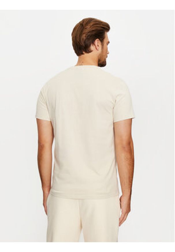 Ellesse T-Shirt Baloncieri Tee SHX20952 Beżowy Regular Fit. Kolor: beżowy. Materiał: bawełna
