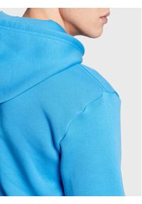 Adidas - adidas Bluza adicolor Essentials Trefoil HK0098 Niebieski Regular Fit. Kolor: niebieski. Materiał: bawełna #6