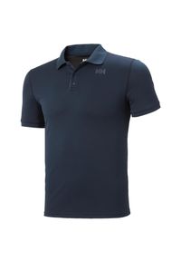 Aktywna koszulka polo Helly Hansen Lifa Solen SS. Typ kołnierza: polo. Kolor: niebieski #1