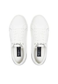 Pepe Jeans Sneakersy PLS31580 Biały. Kolor: biały. Materiał: skóra #4