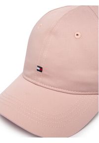 TOMMY HILFIGER - Tommy Hilfiger Czapka z daszkiem Th Flag Soft 6 Panel Cap AW0AW17781 Różowy. Kolor: różowy. Materiał: bawełna #2
