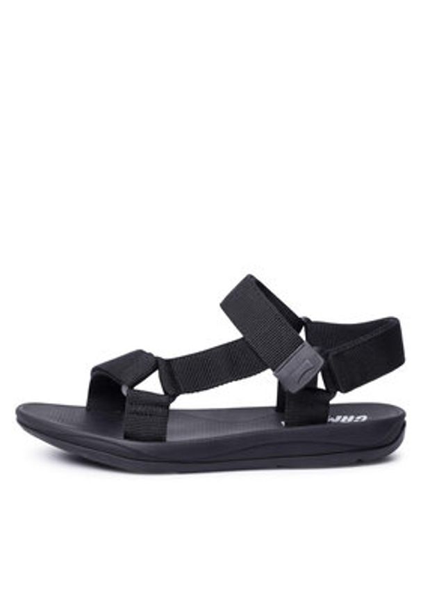 Camper Sandały Match K100539-001 Czarny. Kolor: czarny. Materiał: materiał