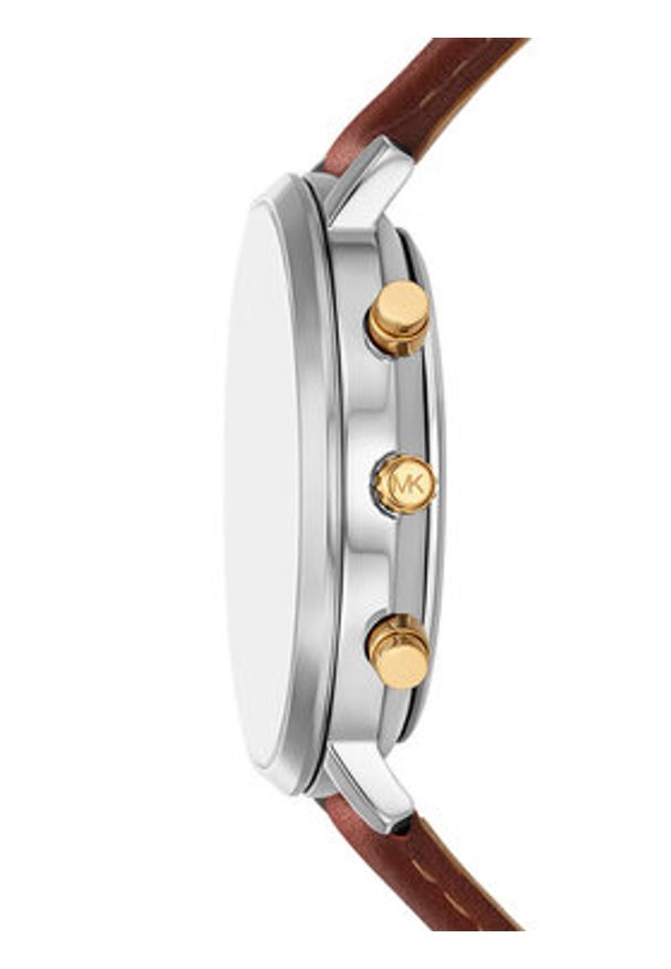 Michael Kors Zegarek Blake MK9209 Brązowy. Kolor: brązowy. Materiał: skóra