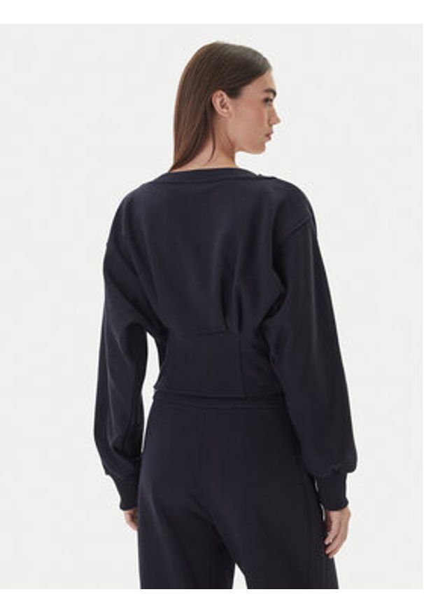 Pinko - PINKO Bluza Mantovana 105612 A2TC Granatowy Regular Fit. Kolor: niebieski. Materiał: bawełna