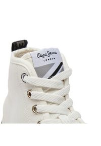 Pepe Jeans Sneakersy PLS31520 Biały. Kolor: biały. Materiał: materiał #7