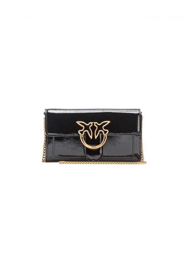 Pinko - PINKO Torba Love One Wallet C AI 23-24 PCPL 100062 A10I Czarny. Kolor: czarny. Materiał: skórzane