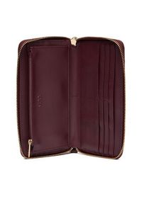 MEXX Portfel CEO-MEXX-W1-001-AW25 Bordowy. Kolor: czerwony. Materiał: syntetyk, materiał
