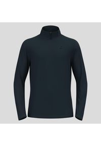 Bluza tech. męska Odlo Mid layer 1/2 zip BERRA. Kolor: niebieski. Długość rękawa: długi rękaw #1