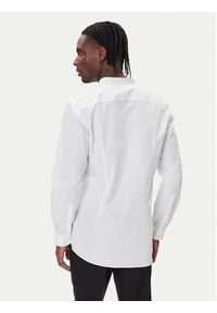 Hugo - HUGO Koszula Kaleb 50551253 Biały Slim Fit. Kolor: biały. Materiał: bawełna