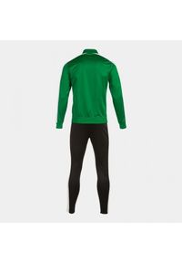 Dres do piłki nożnej męski Joma Academy III. Kolor: czarny, zielony, wielokolorowy. Materiał: dresówka. Sport: piłka nożna